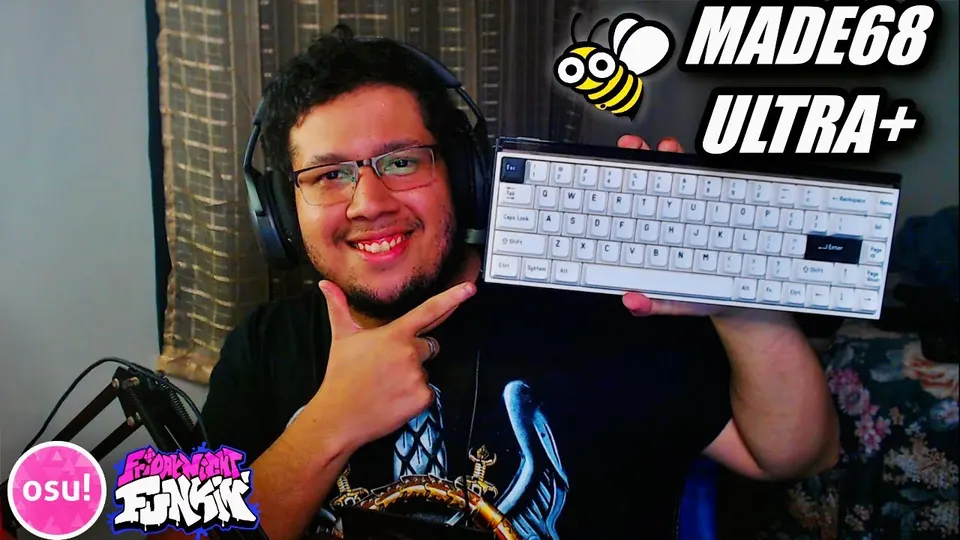 Vidéo YouTube : The FASTEST Rhythm Game Keyboard? MelGeek MADE68 Ultra+ Review